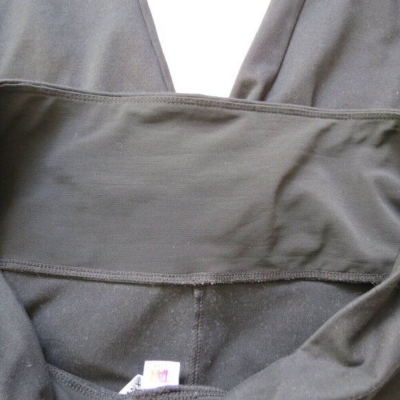 STAR POWER by SPANX Women's Black Shaping Leggings Subtle Pattern Panels Size XL - Picture 8 of 8